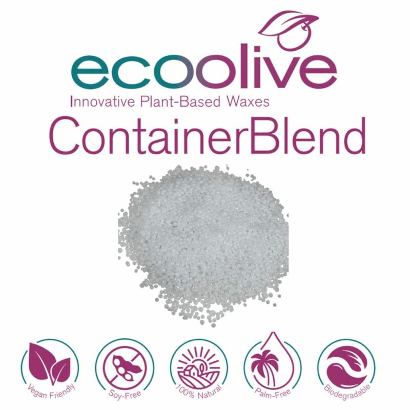 Oliivivaha EcoOlive container-astiakynttilöihin